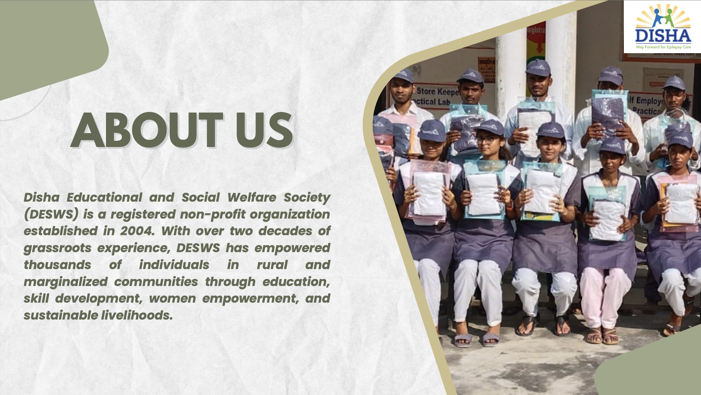 Disha Educational and Social Welfare Project 4